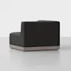 Essential Sectional Module (Corner / Carbon / Grey) - Back Angled