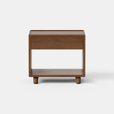 Walnut / Individual / Nightstand + Legs