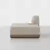 Essential Sectional Module (Right Arm Island / Natural / Walnut) - Side
