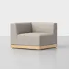 Essential Sectional Module (Corner / Natural / Natural) - Angled