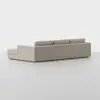 Signature Chaise Sectional (Right Arm Chaise / Natural) - Back Angled