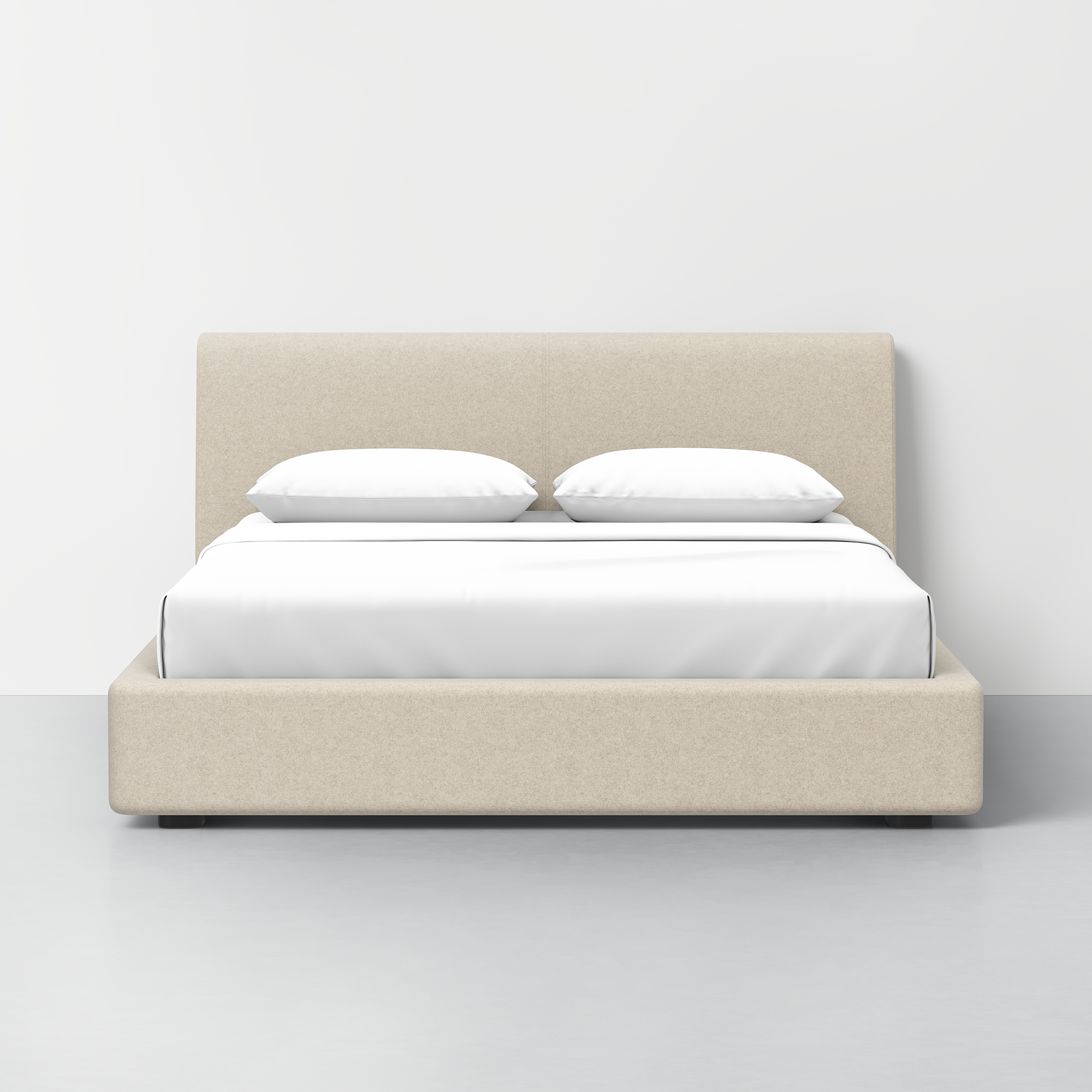 King / Heathered Oatmeal / Headboard