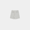Back View of Thuma Lounge Leisure Shorts in Grey Color
