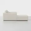 Signature Storage Sectional (2 Seat / Ivory) - Side