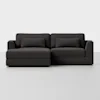 Signature Storage Sectional (2 Seat / Carbon) - Front