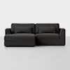 Signature Storage Sectional (2 Seat / Carbon) - Front