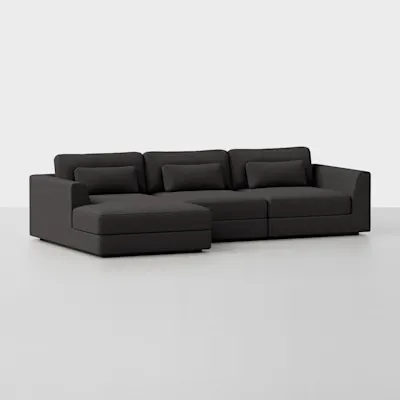 Carbon / Left Arm Chaise