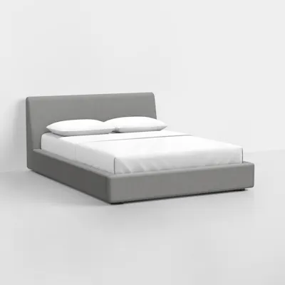 Queen / Heathered Grey / Headboard