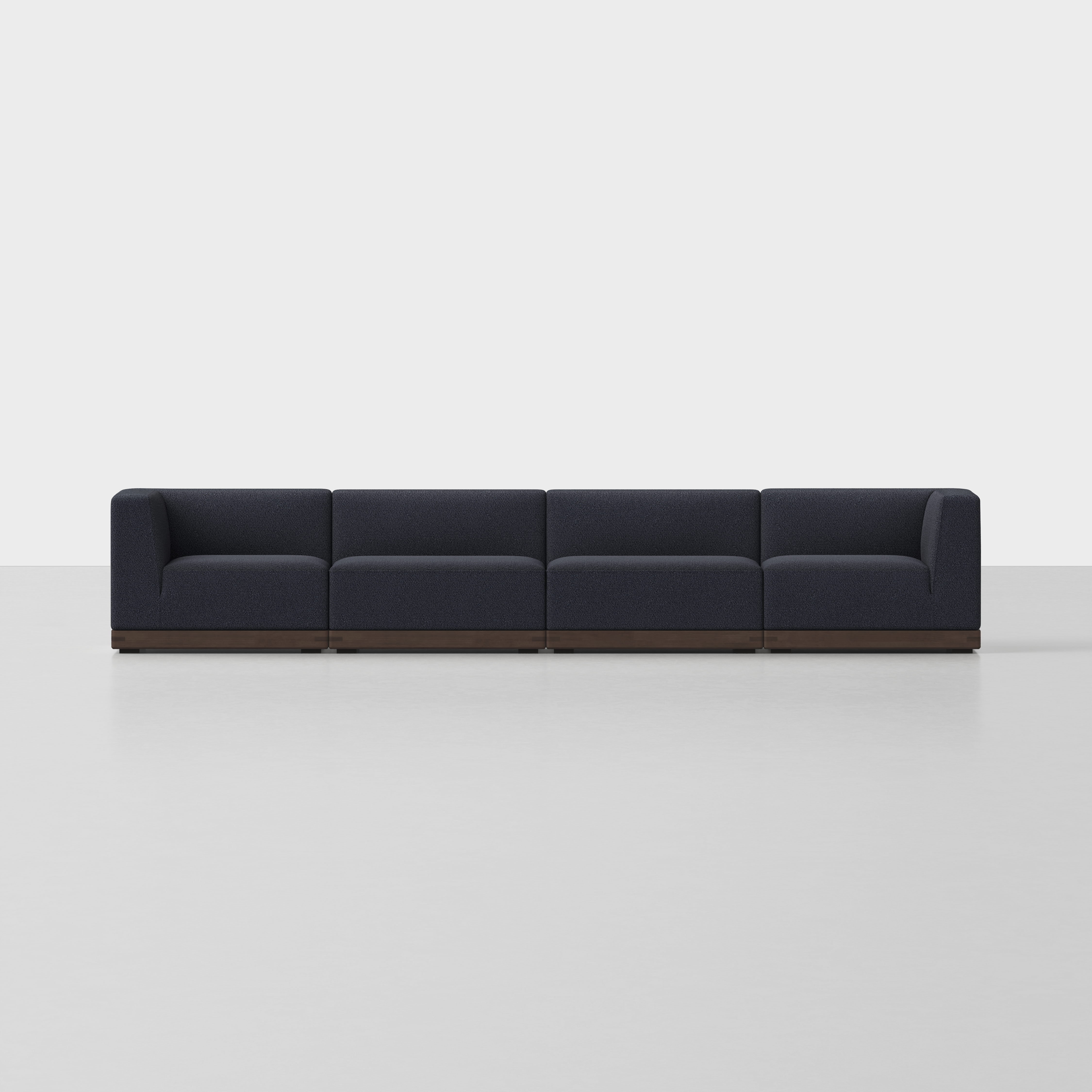 Dark Navy / Espresso / 4 Seat