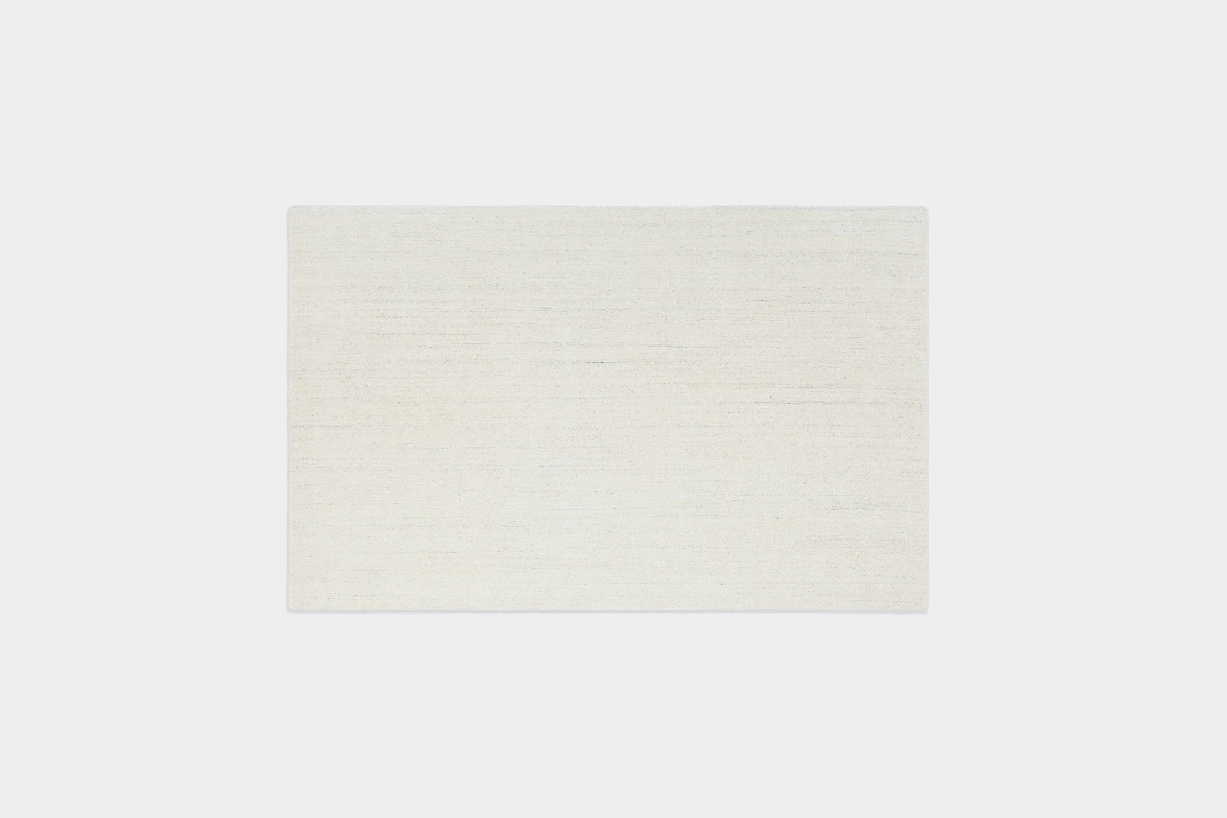Marbled Wool Rug - 5x8 / Bone