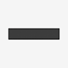 A rectangular, black soundbar with rounded edges is centered on a plain white background.