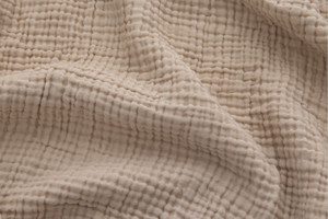 Cocoon Cotton Swatches (Sand) - Fabric Detail