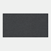 A rectangular dark gray mat with a soft, felt-like texture, placed on a plain light gray background.