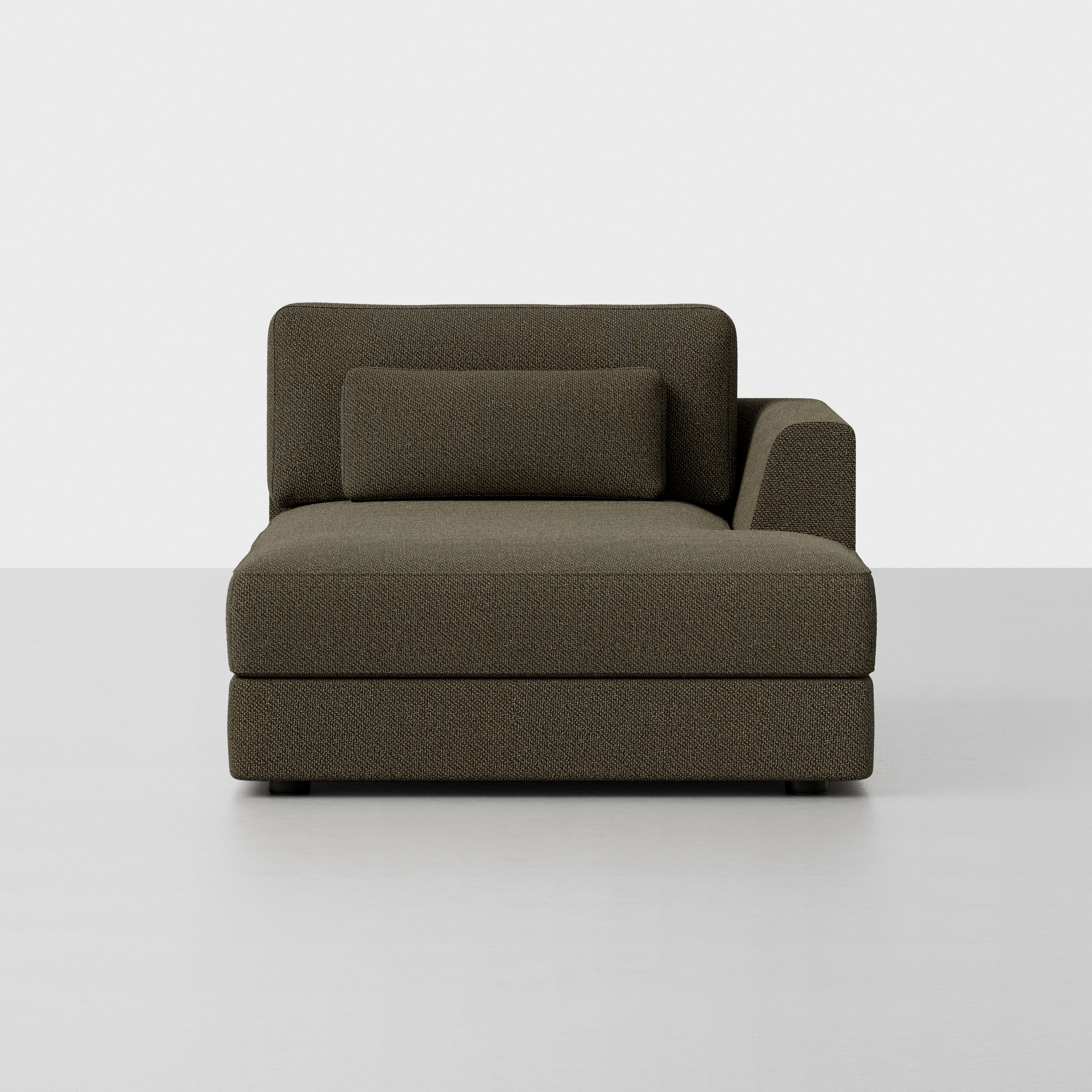 Dark Olive / Right Arm Chaise