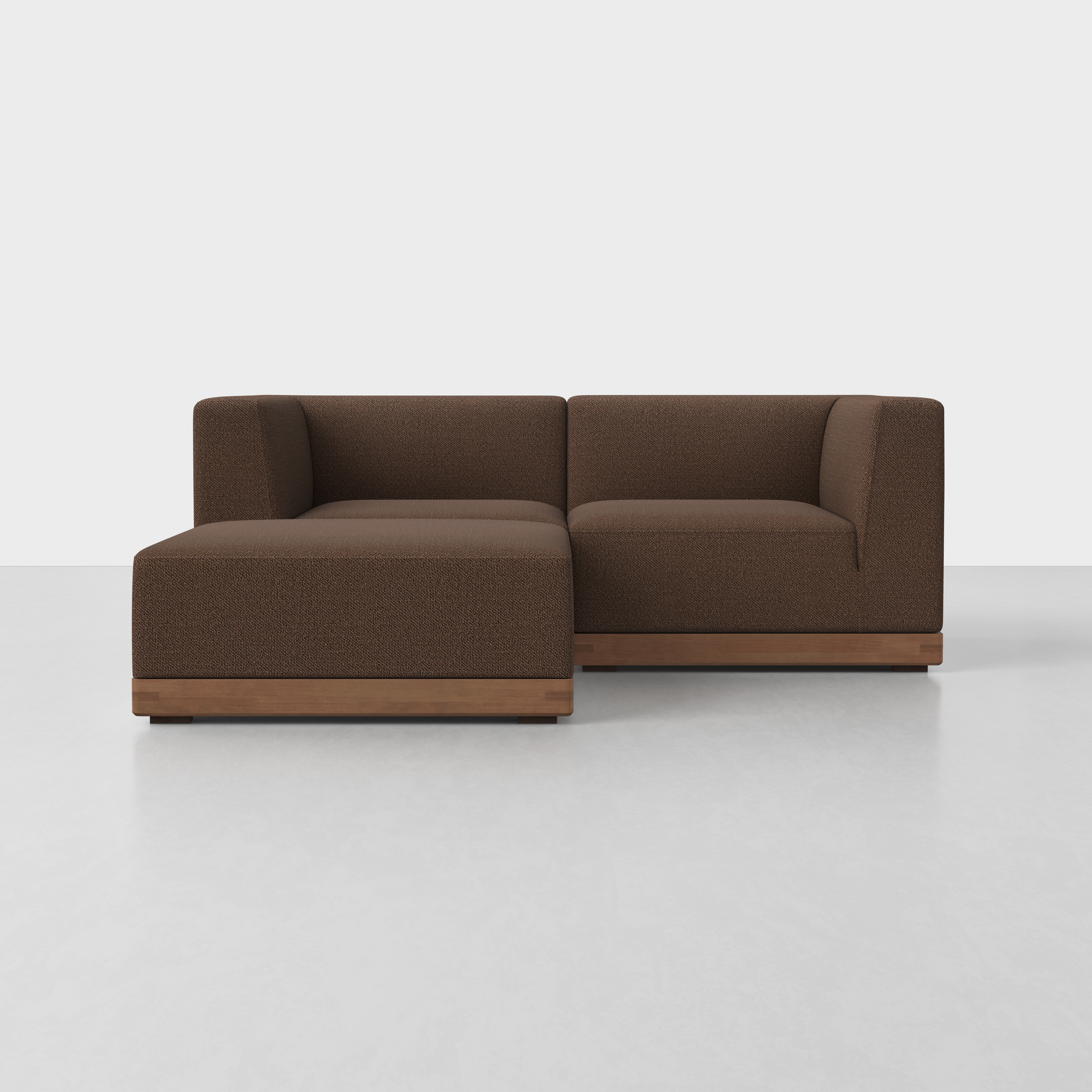 Tobacco / Walnut / 2 Seat + Ottoman