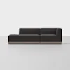 Essential Island Sofa - 2 Piece Left Arm Island / Carbon / Grey - 1