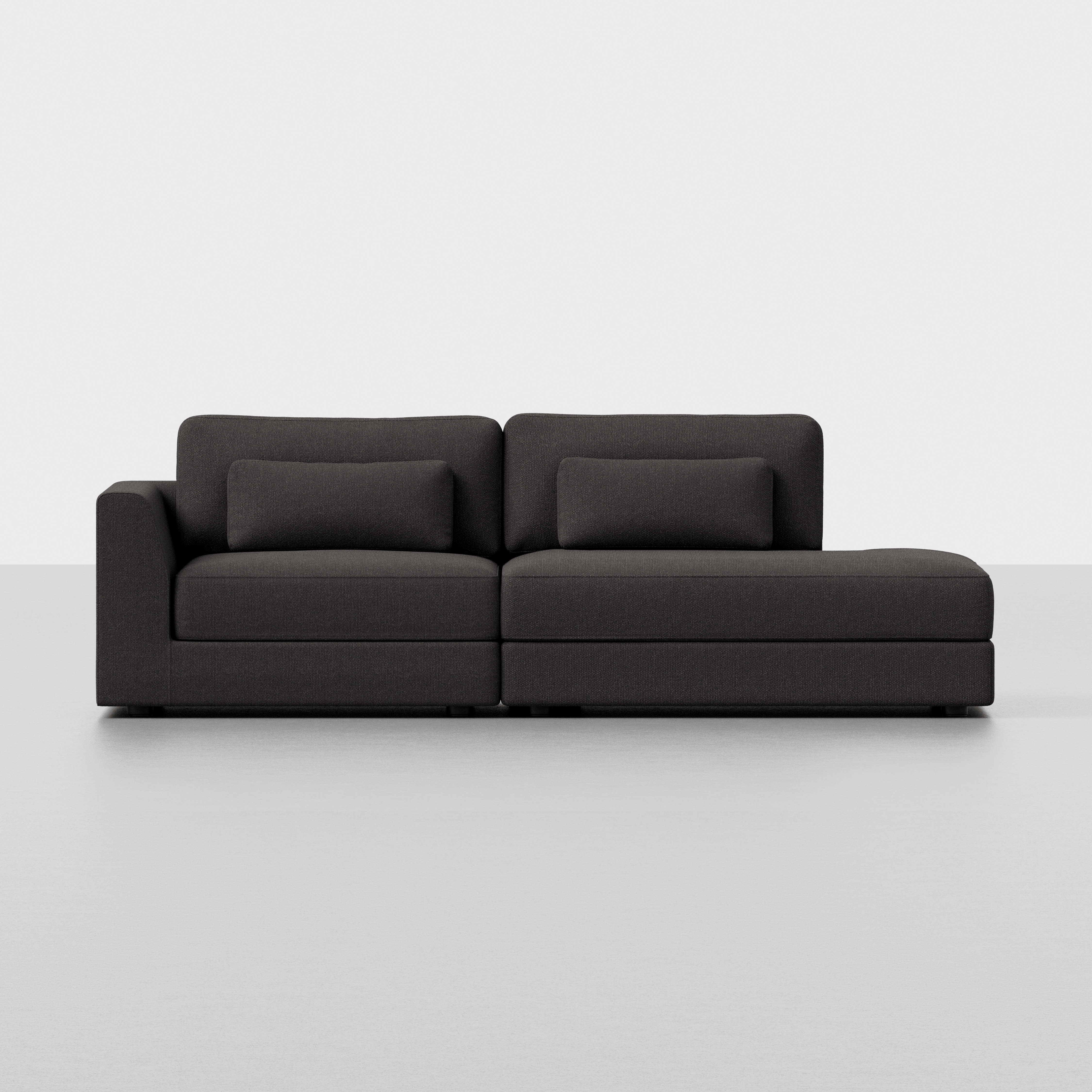 Carbon / 2 Seat Right Arm Island