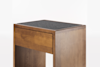 The Nightstand in Dusk Color with Heathered Grey Felt Top