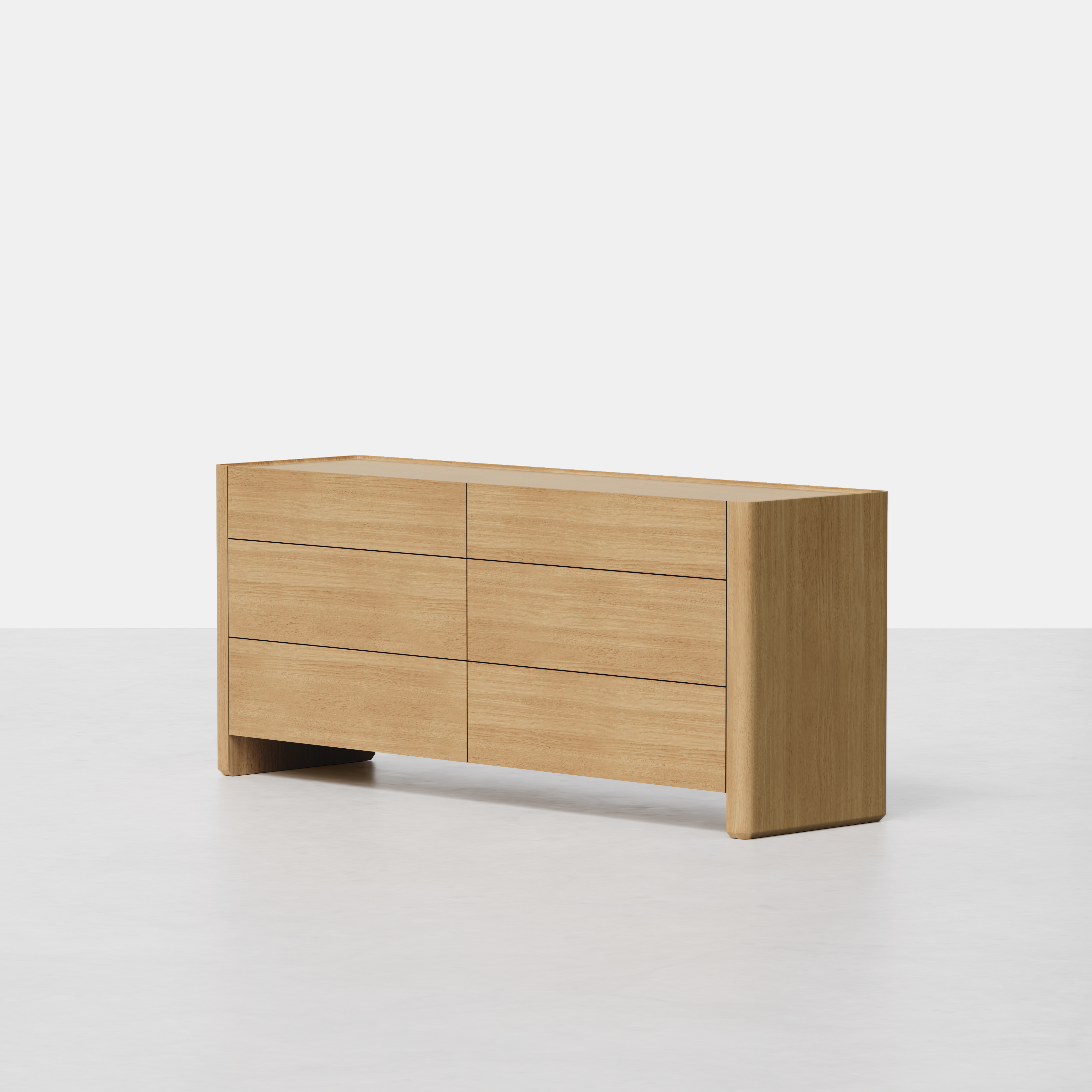 Oak / 6-Drawer