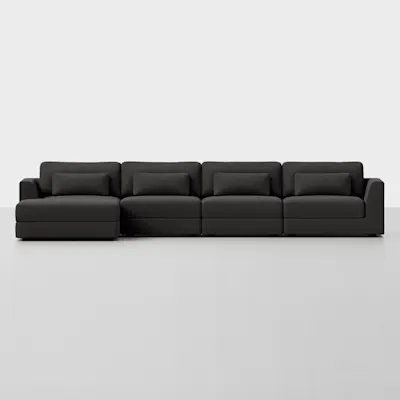 Carbon / 4 Seat + Ottoman