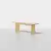 Pillar Bench Cushion (Alabaster / 48) - Angled