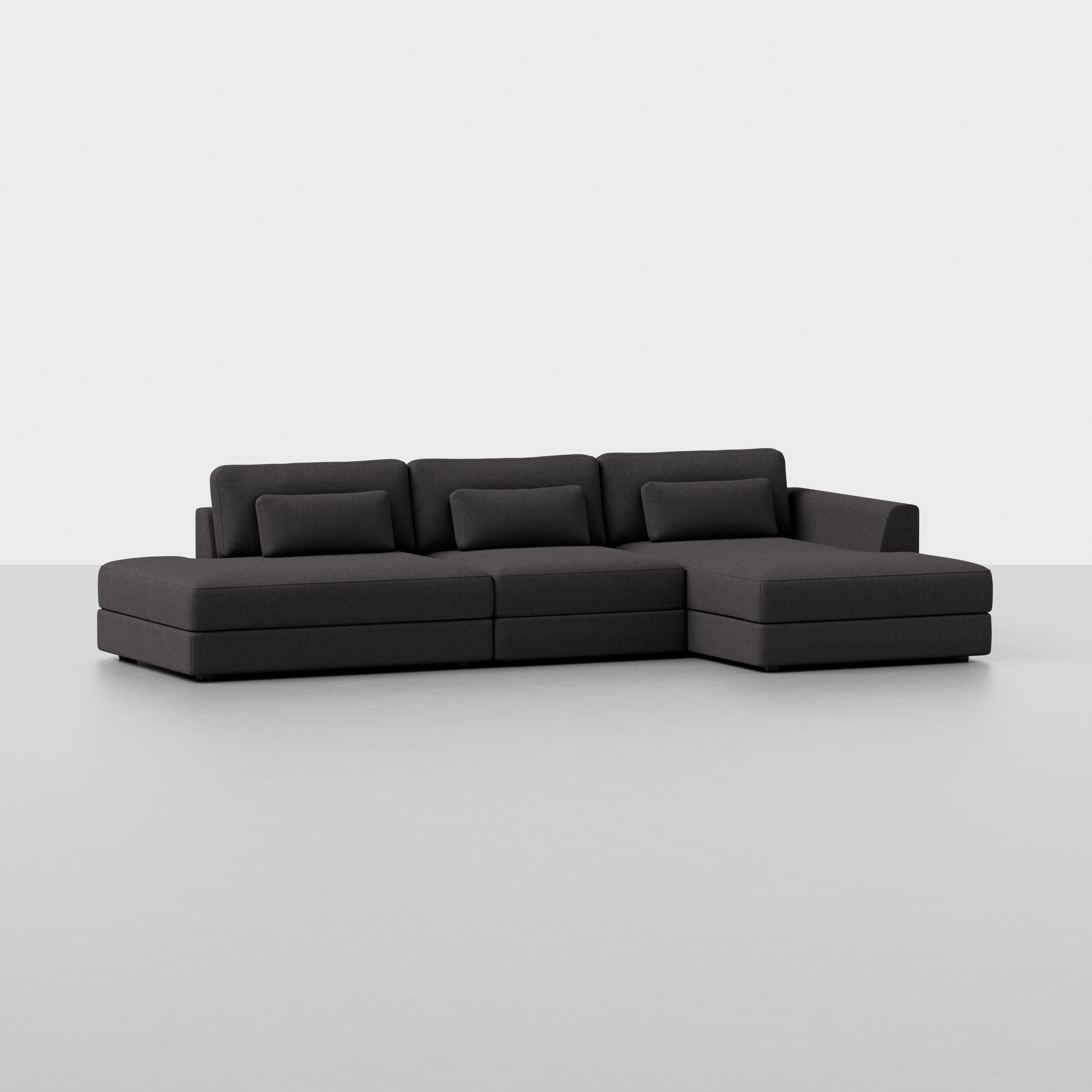 Carbon / Right Arm Chaise