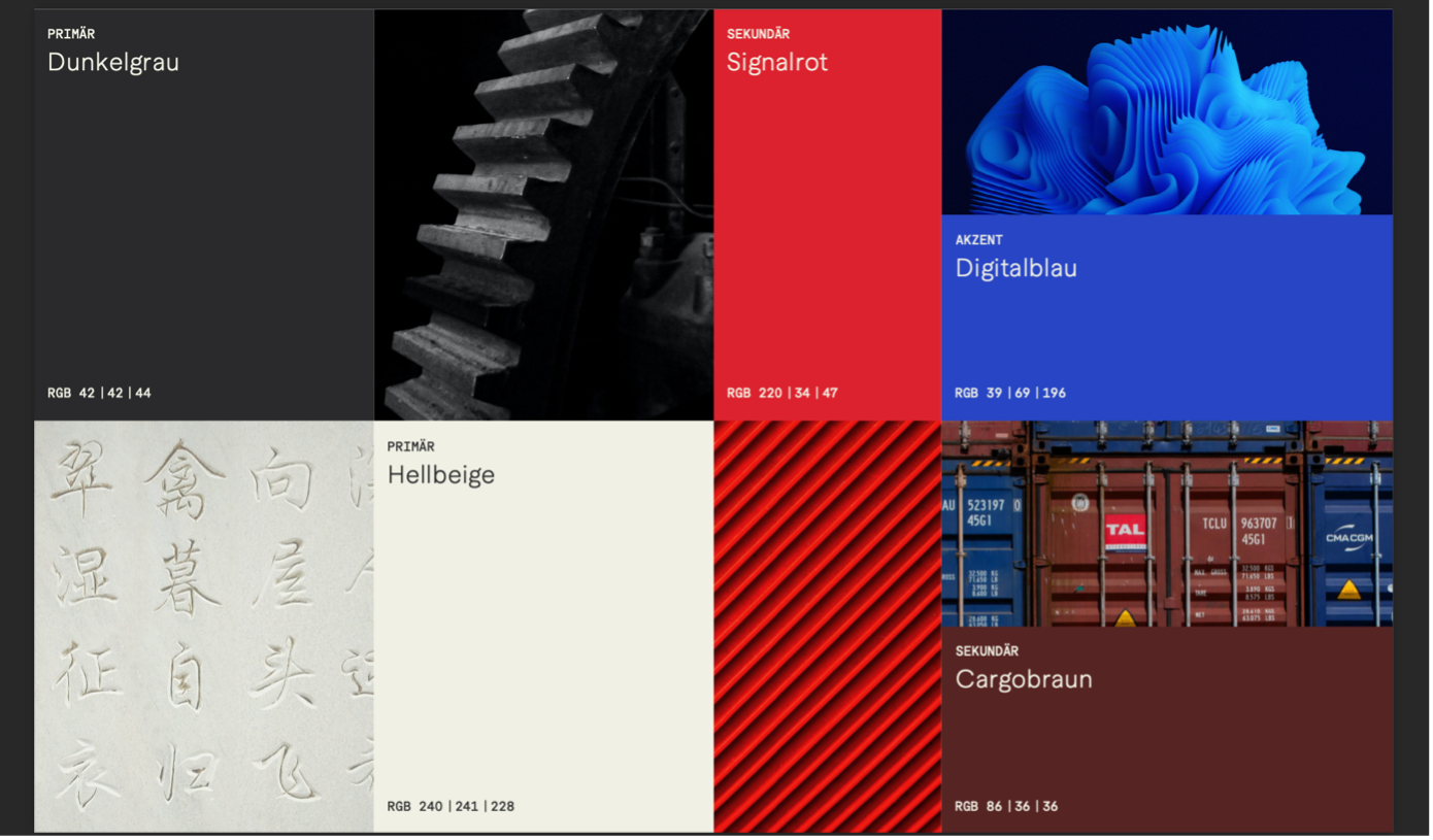 Farbwelt Line Up Rebranding