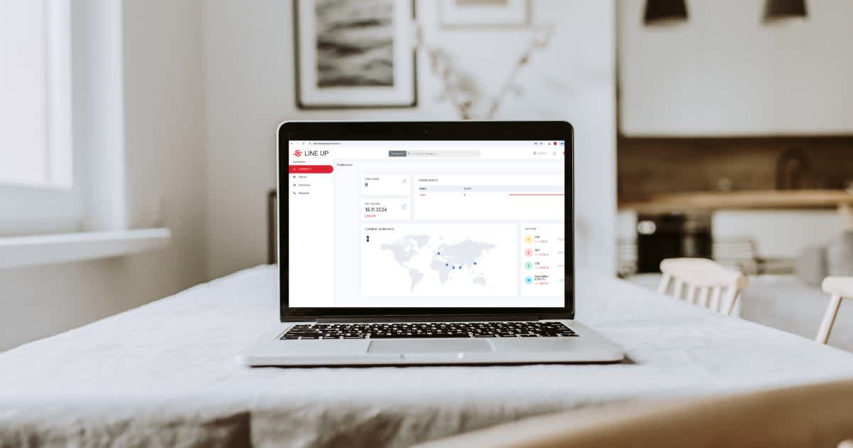 digitales Supply Chain Management Dashboard