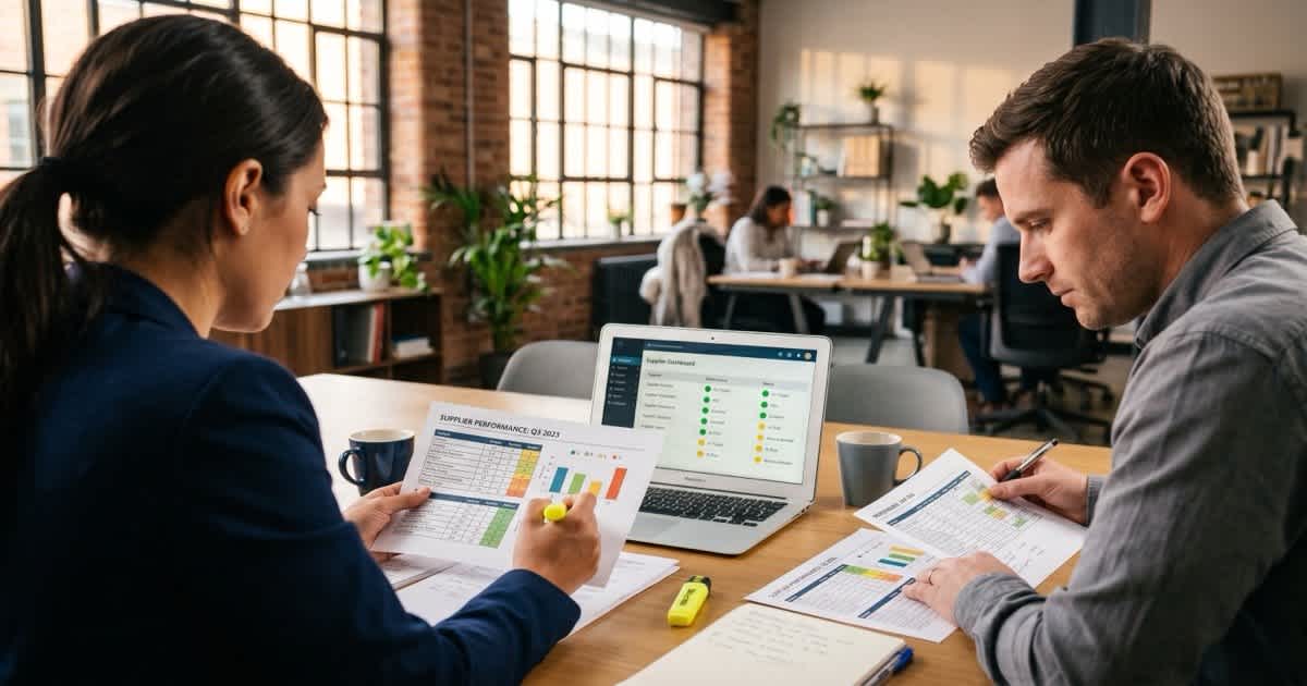 Supplier Evaluation — Inspector on the Production Floor