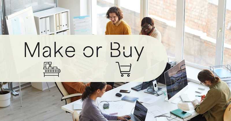 Make or buy decision header