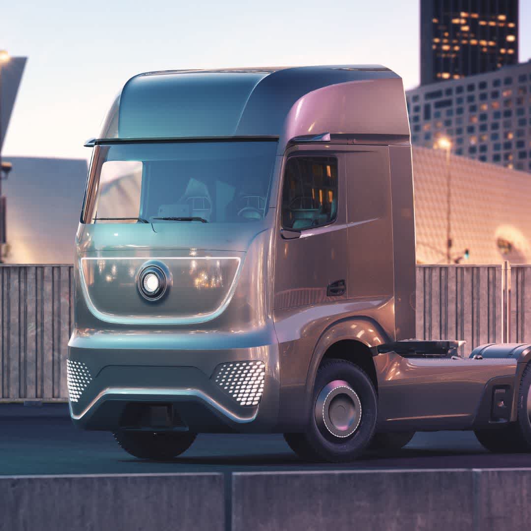 Autonomer Elektro-Lkw