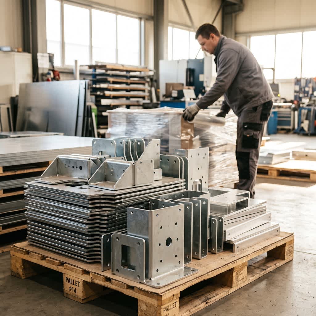 Fertige Laserzuschnitte aus Stahl und Aluminium