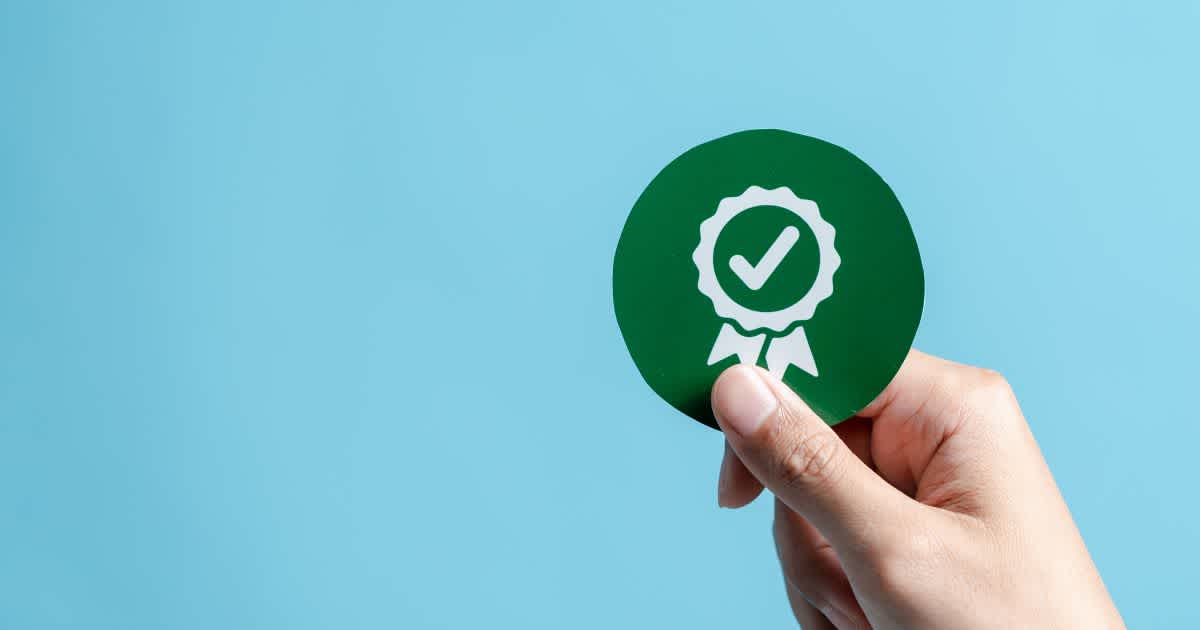 Inspection certificate in quality assurance