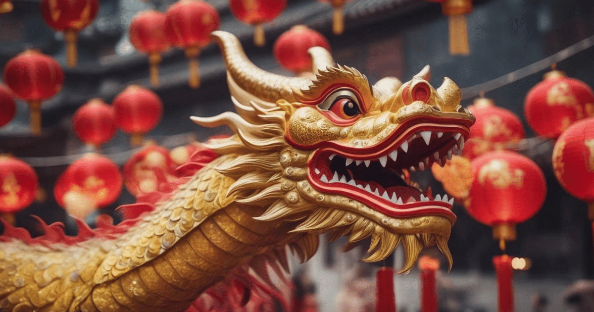Year of the dragon - Chinese new year
