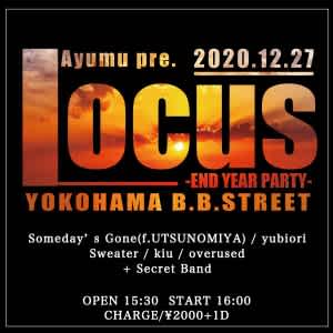 locus -END YEAR PARTY- "横浜ライブハウス祭り"のアイコン