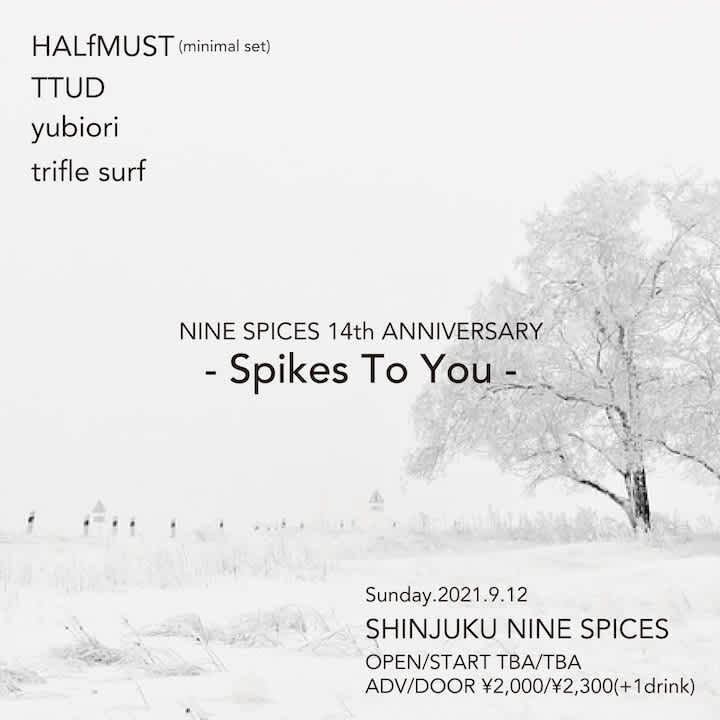 NINE SPICES 14th ANNIVERSARY 『Spikes To You』のイメージ1