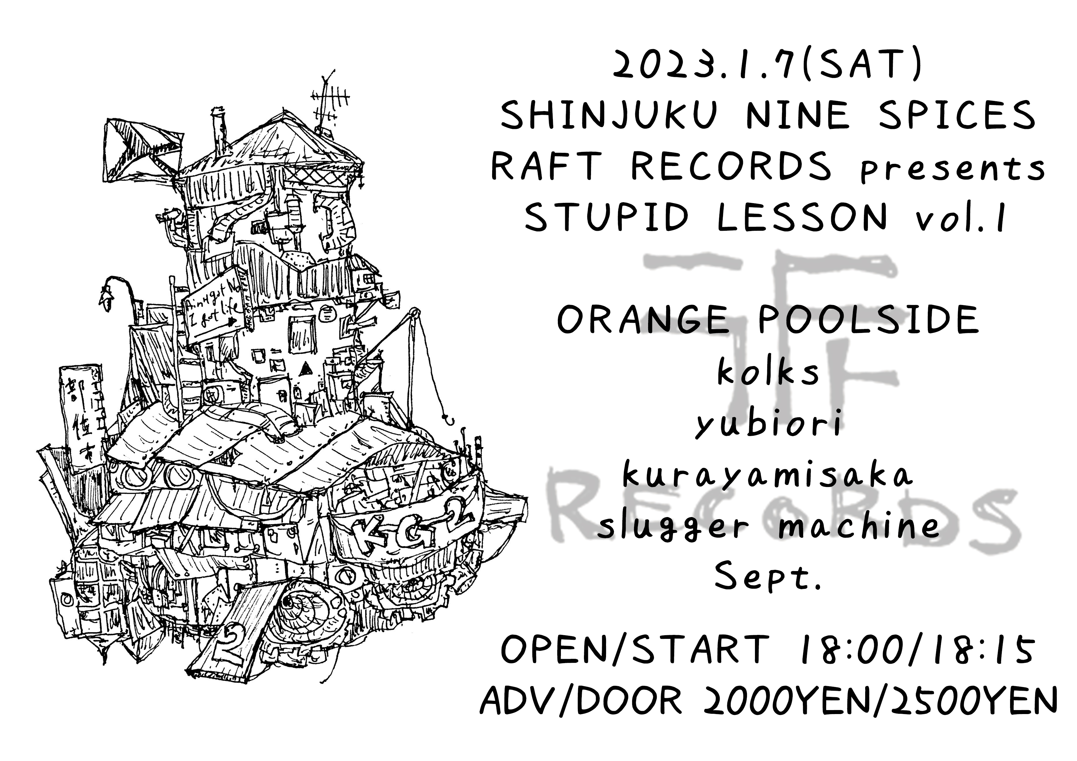 RAFT RECORDS presents STUPID LESSON Vol.1のアイコン