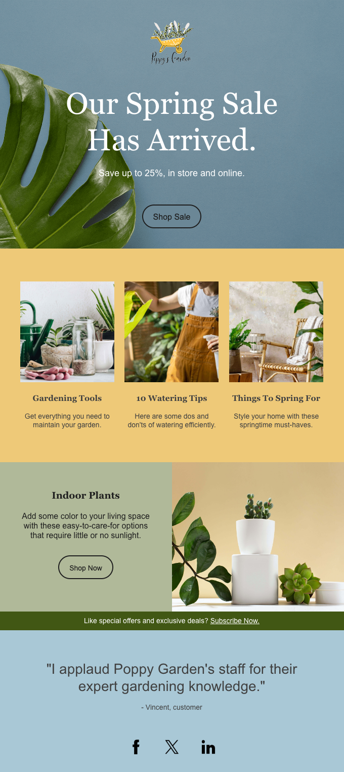 Create 200+ Professionally Designed Email Templates | Constant Contact