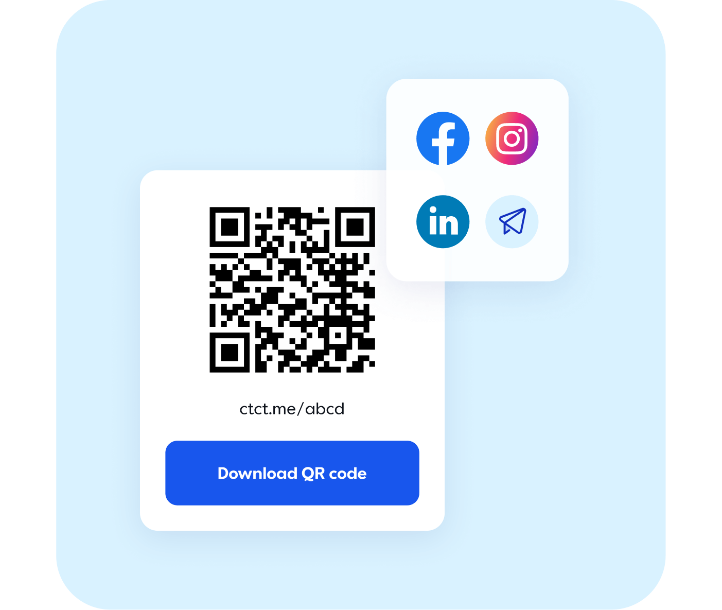 Lead magnet QR code