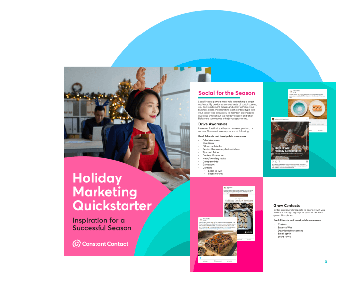 Image of the Holiday Quickstarter guide