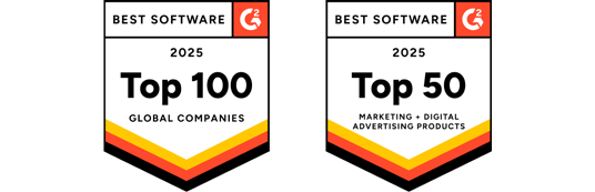 G2 2025 badges and Trustpilot 4.1/5 stars