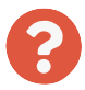 Red question mark icon