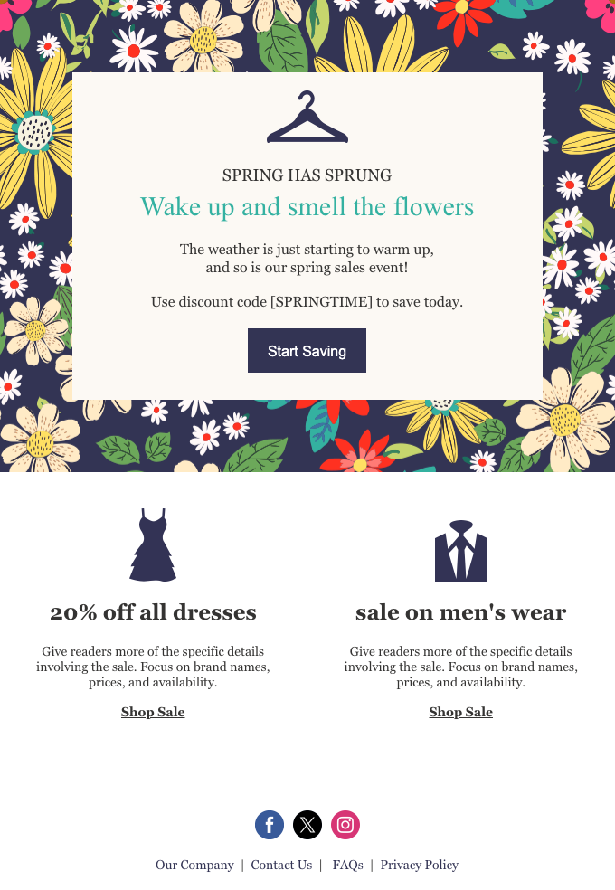 Create 200+ Professionally Designed Email Templates | Constant Contact