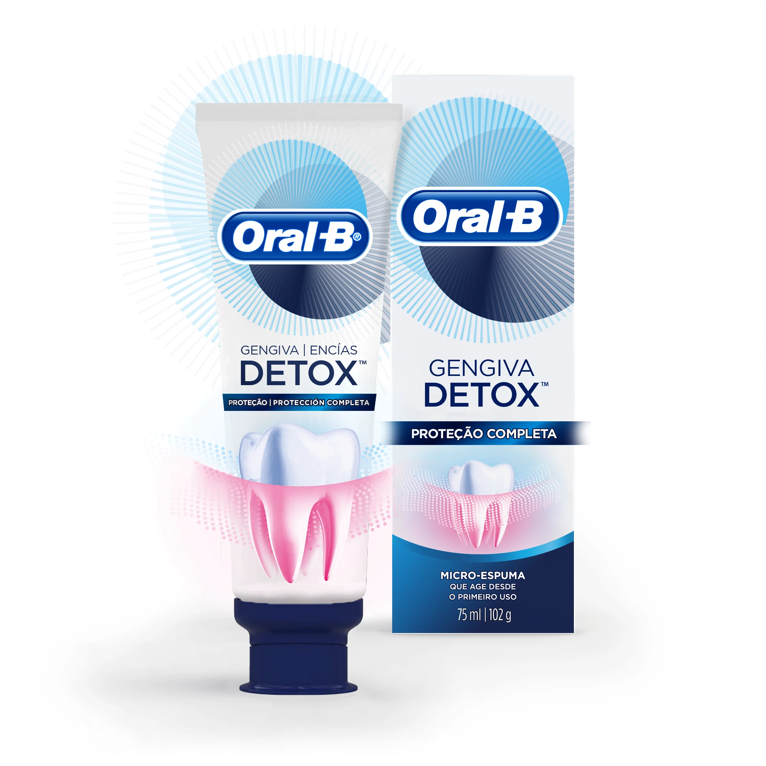 Pasta Dental Encías Detox Deep Clean Oral-B 