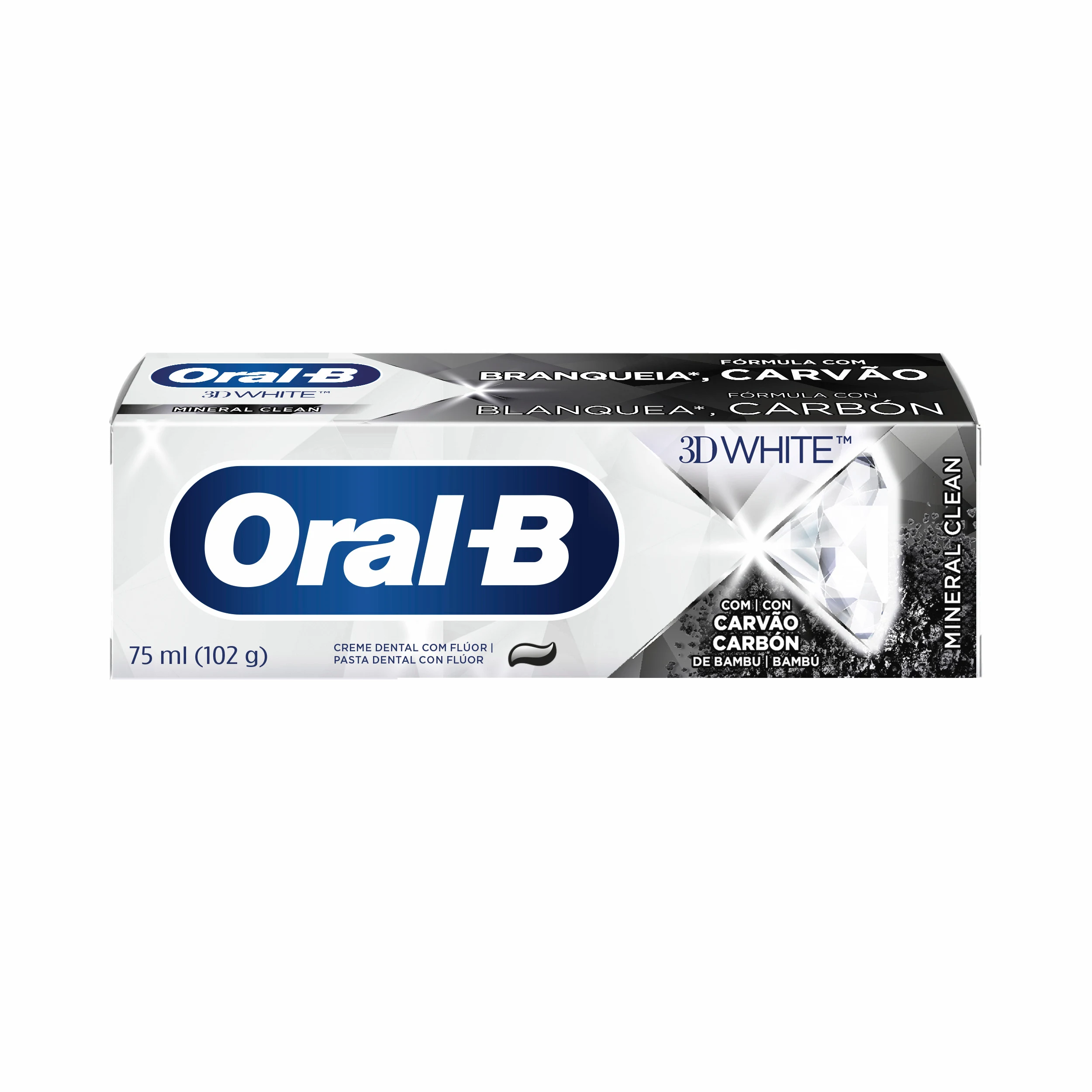 Pasta Dental Oral-B 3D White Mineral Clean 