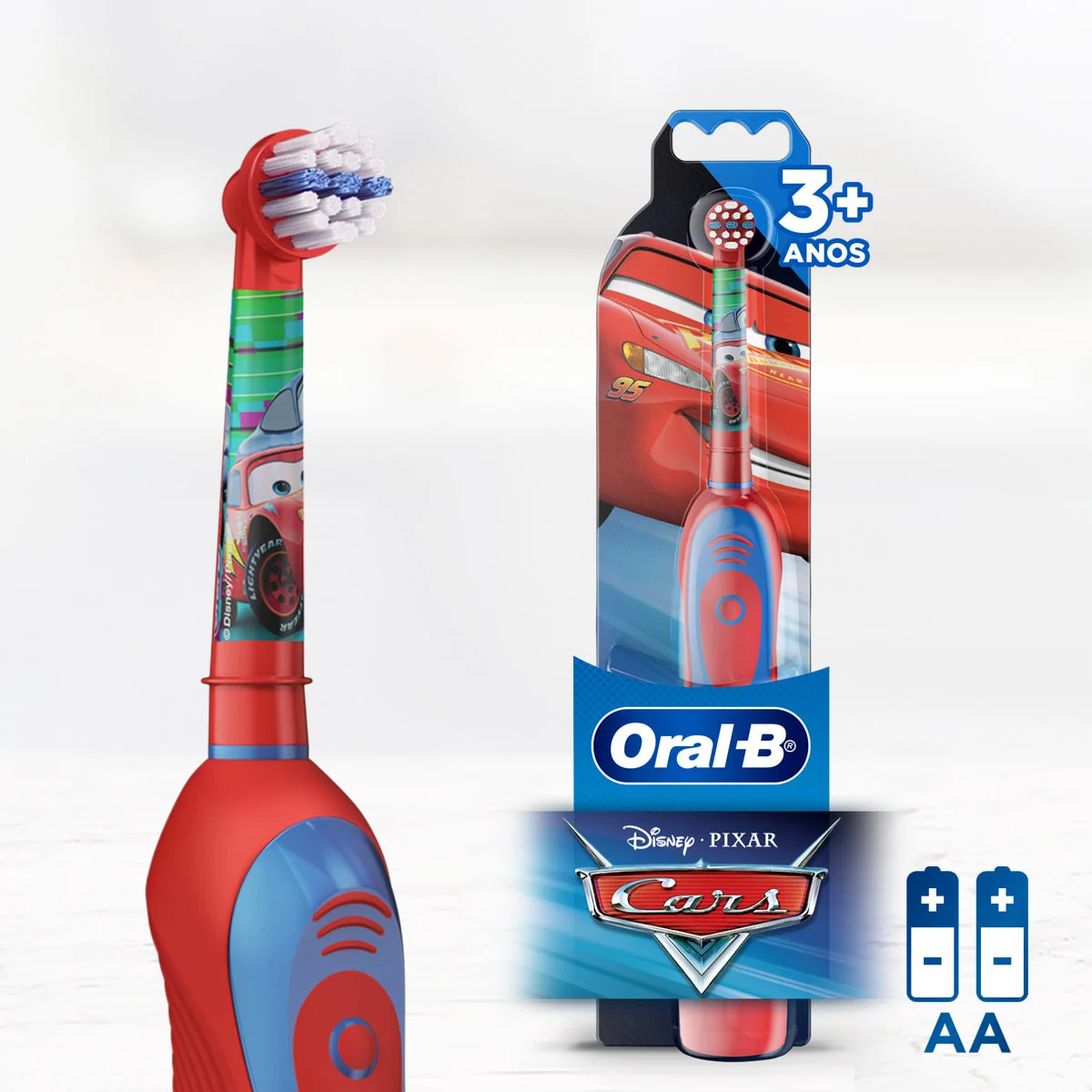Cepillo de dientes eléctrico Oral B Disney Pixar Cars