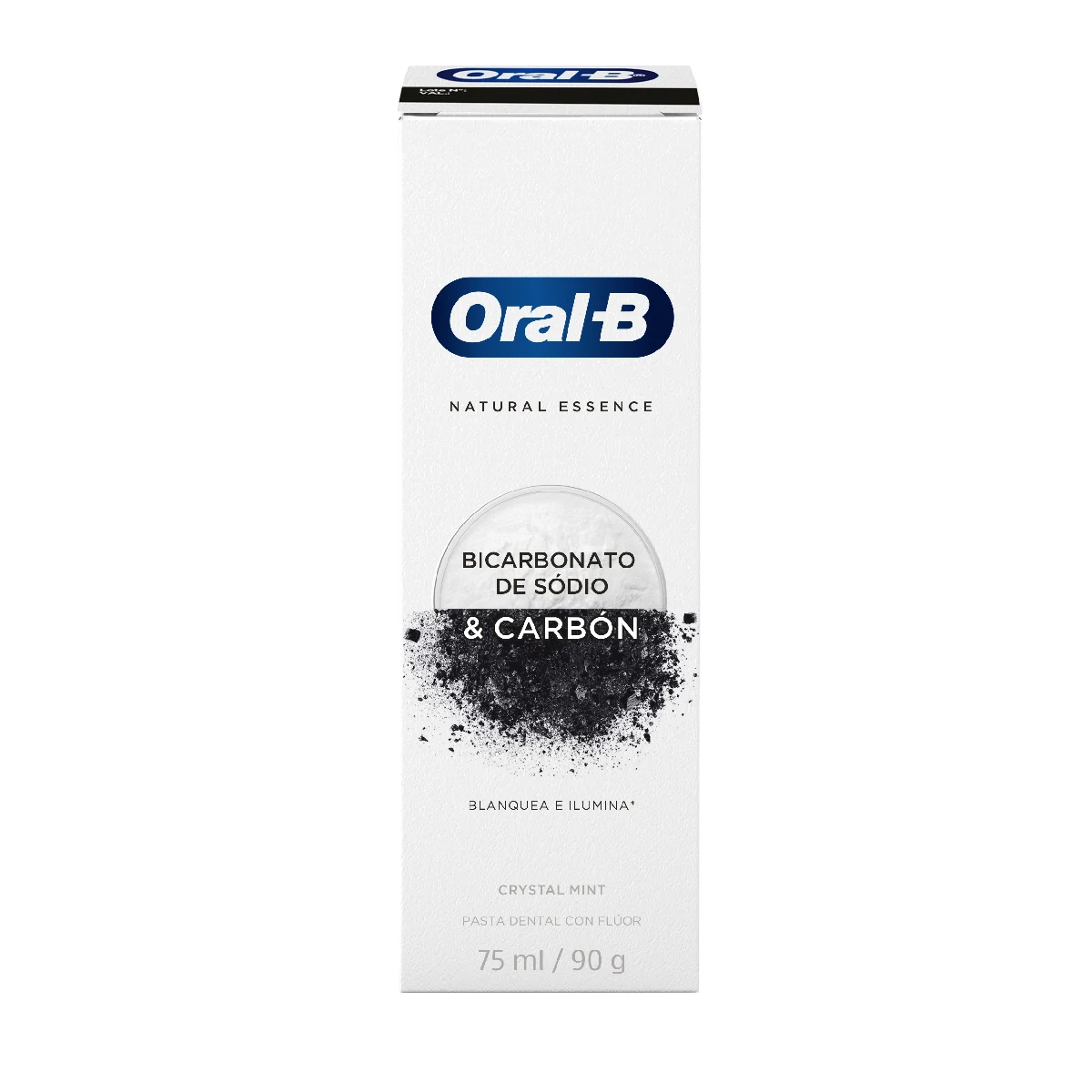 Pasta Dental Oral-B Bicarbonato De Sodio & Carbón 