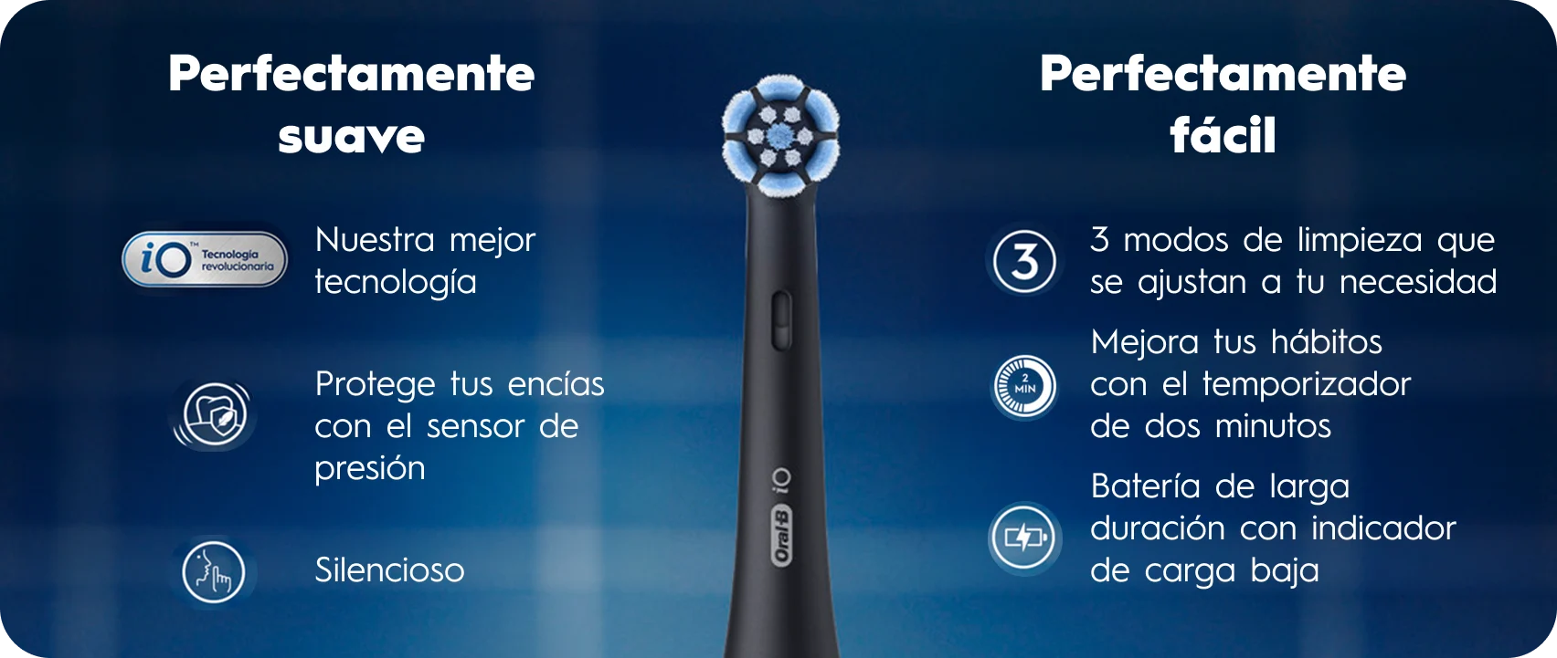 Perfectamente suave y fácil