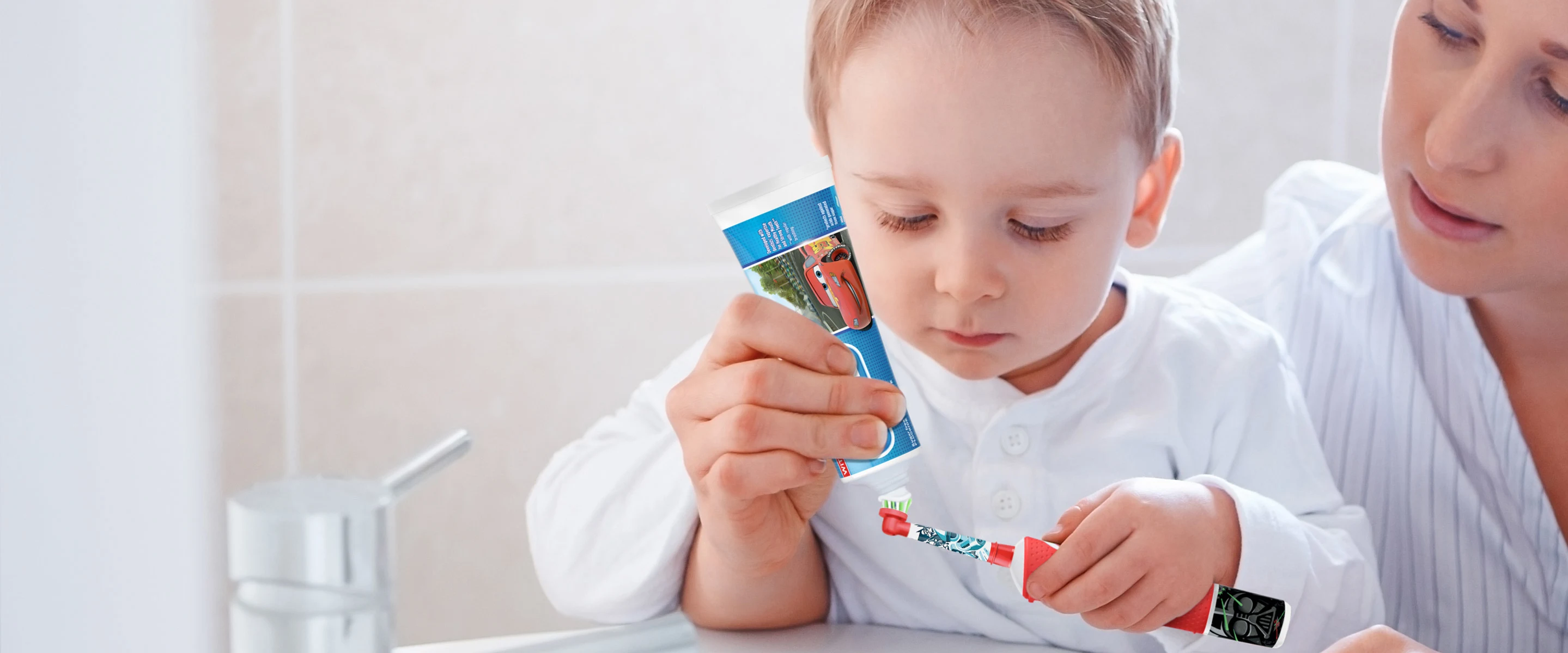 Pastas dentales Oral-B para niños