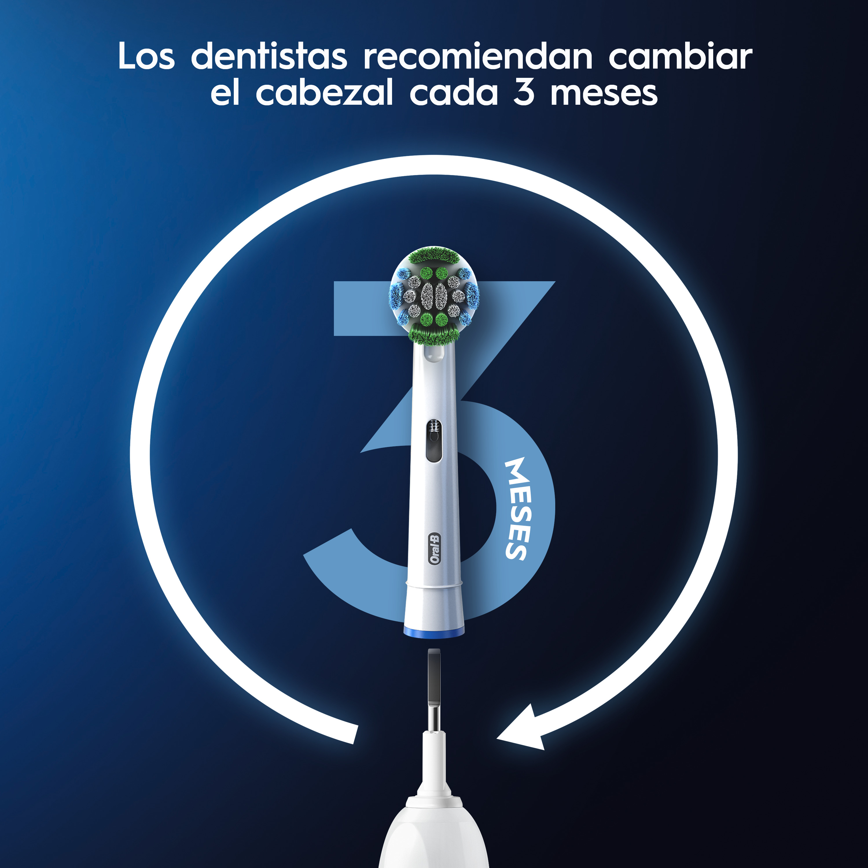 Cabezal oral b online suave